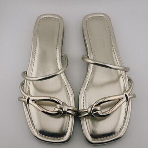 Nine-west Women's Gold Sandals